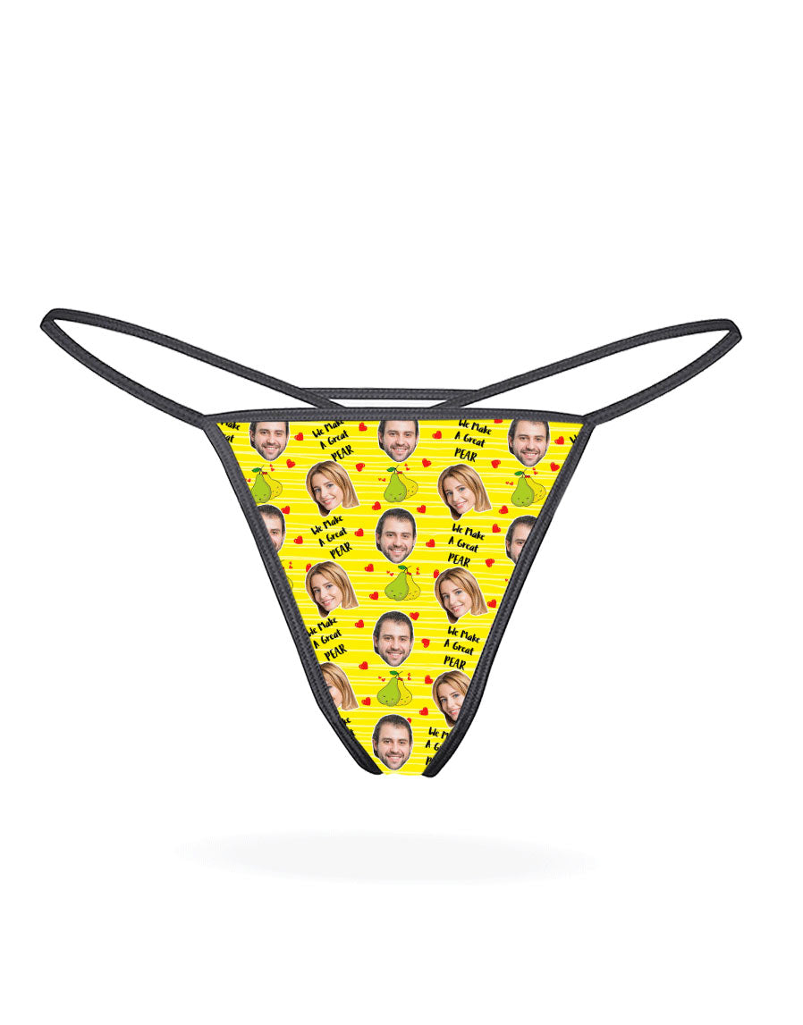Great Pear Custom Thong