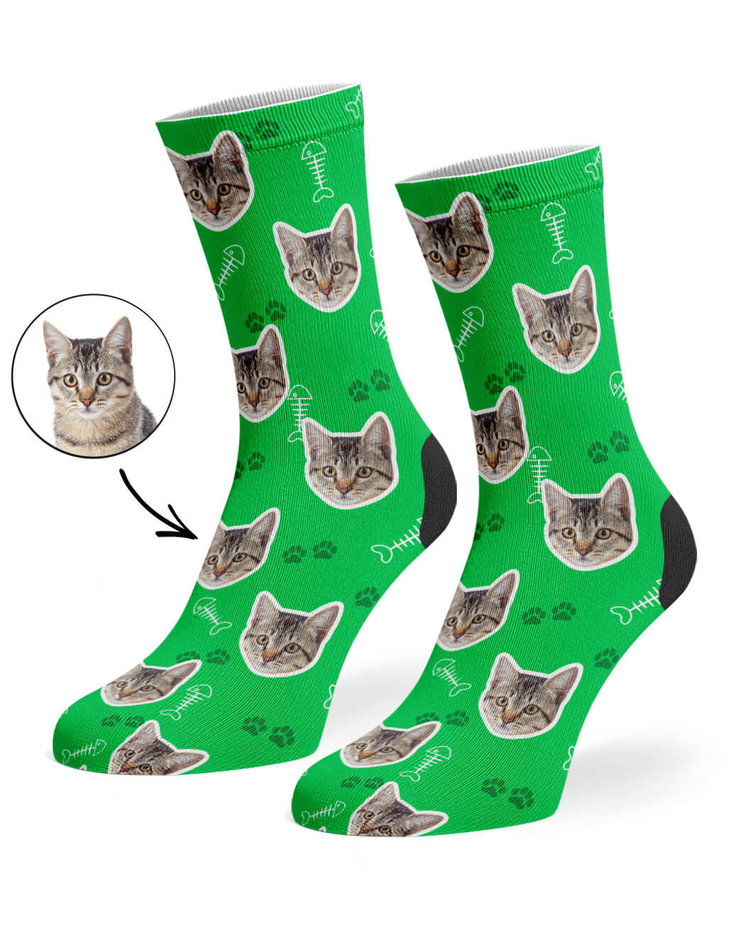 Custom Cat Socks