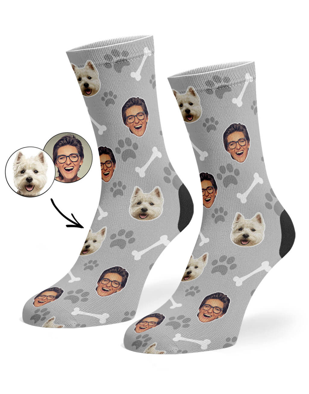Dog & Owner Custom Socks