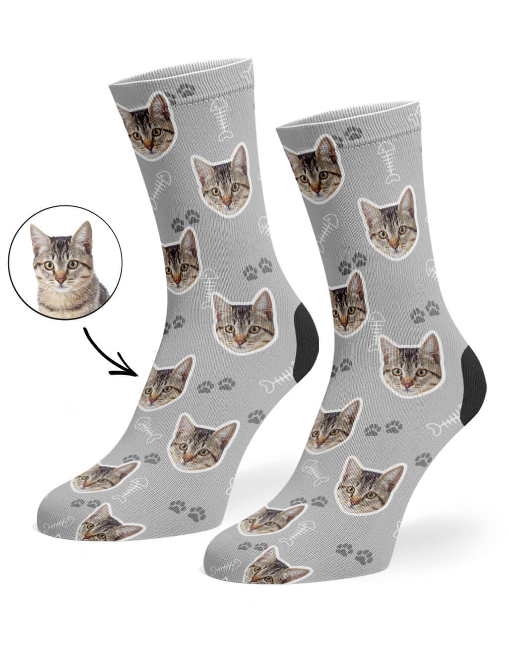 Custom Cat Socks