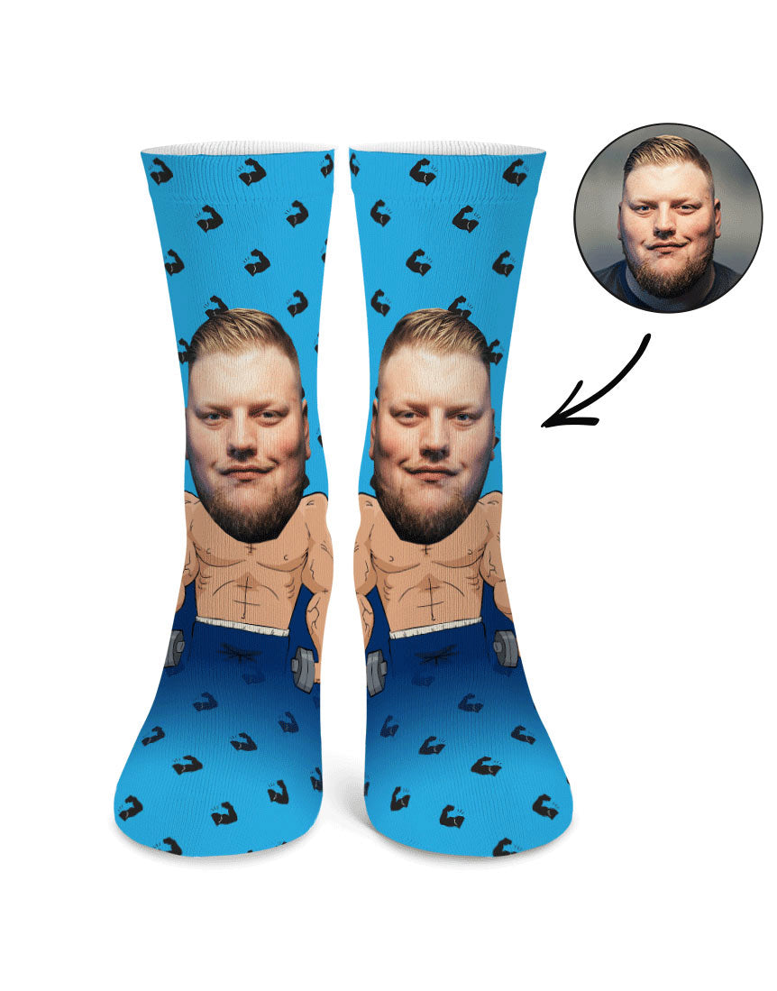 Gym Hunk Custom Socks