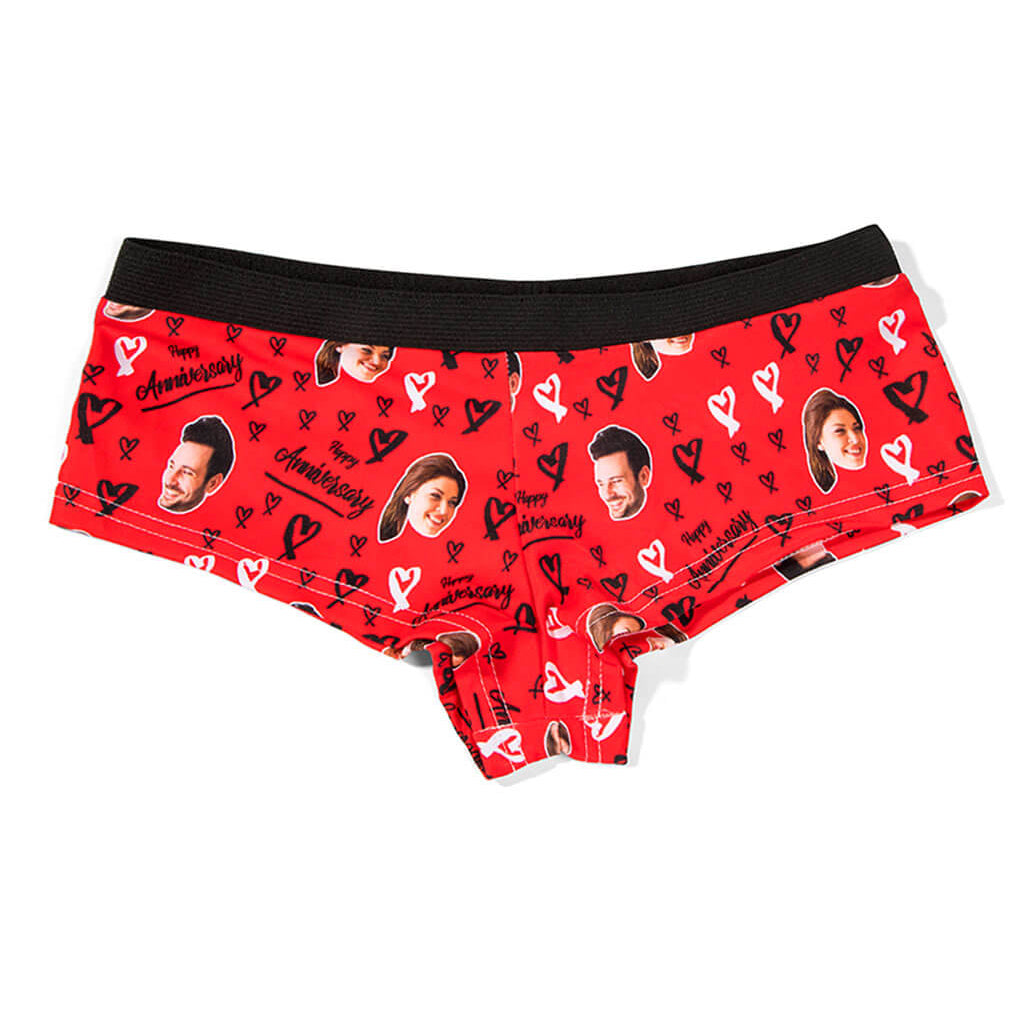 Happy Anniversary Custom Panties