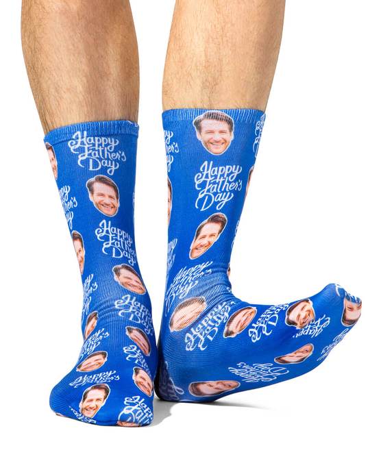 Happy Fathers Day Custom Socks