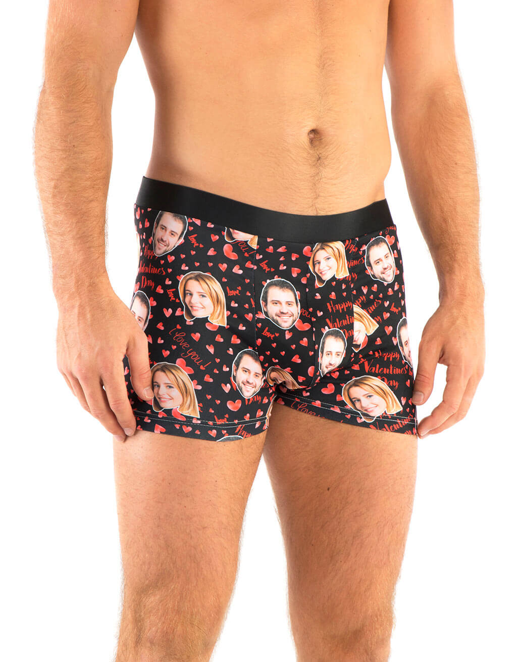 Happy Valentines Custom Boxers
