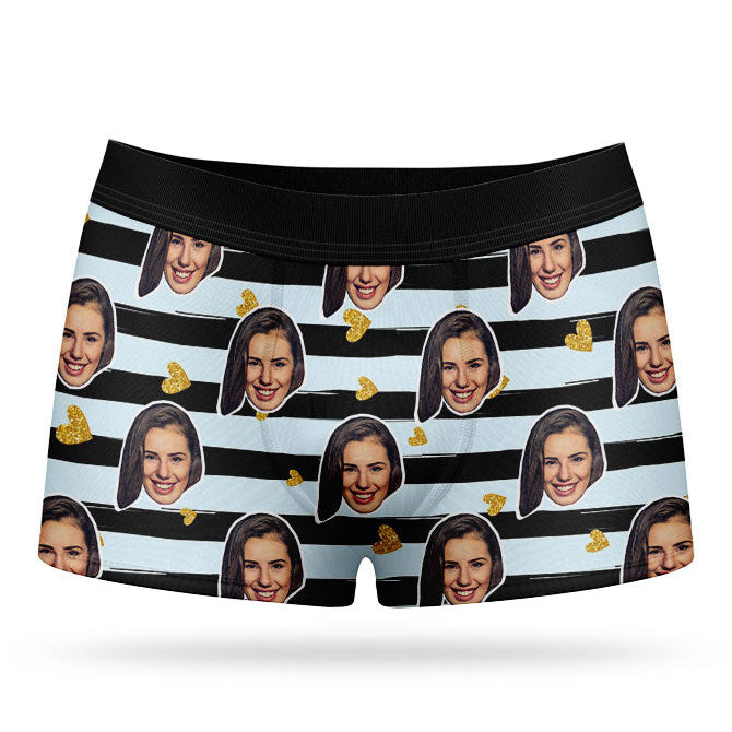 Face Stripes Custom Boxers