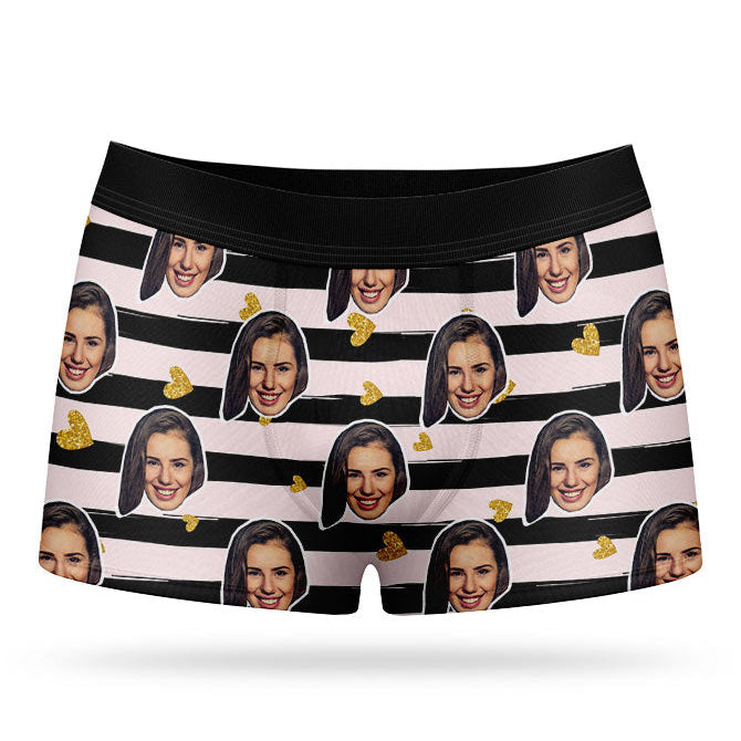 Face Stripes Custom Boxers