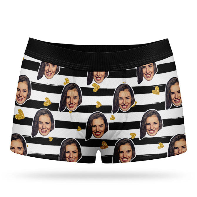 Face Stripes Custom Boxers
