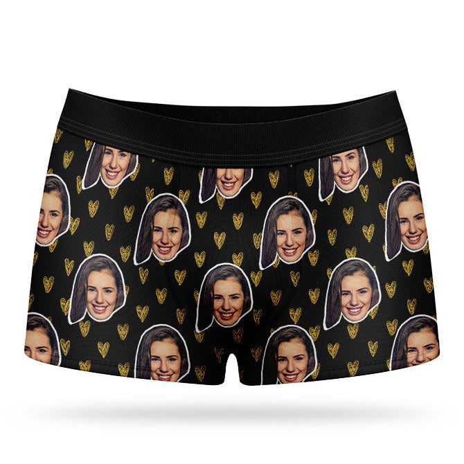 Face Hearts Custom Boxers