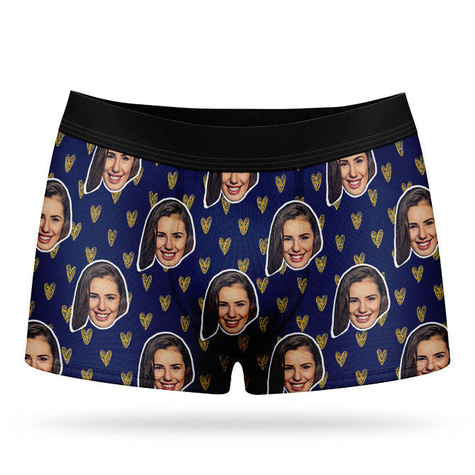 Face Hearts Custom Boxers