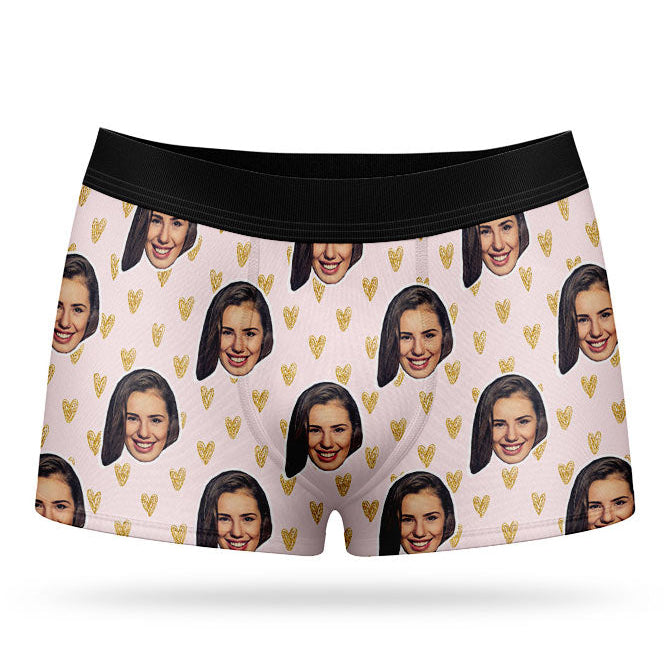 Face Hearts Custom Boxers