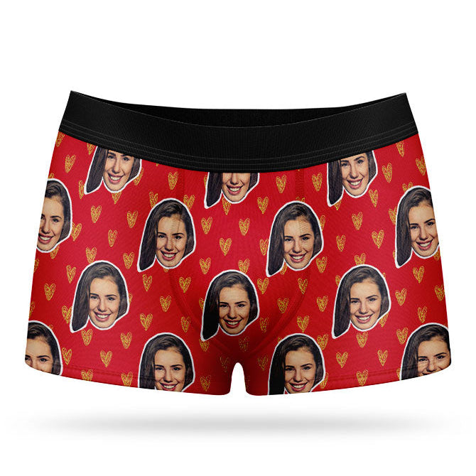 Face Hearts Custom Boxers
