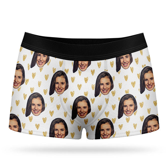 Face Hearts Custom Boxers
