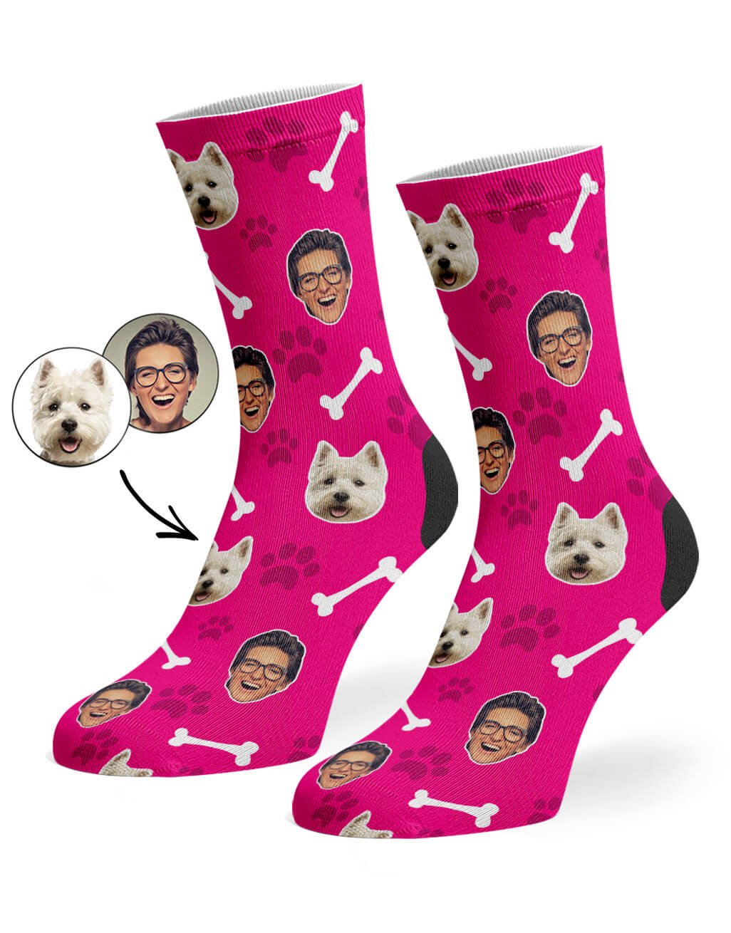 Dog & Owner Custom Socks