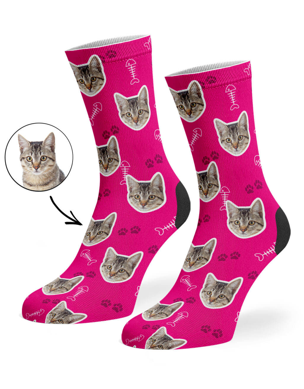Custom Cat Socks