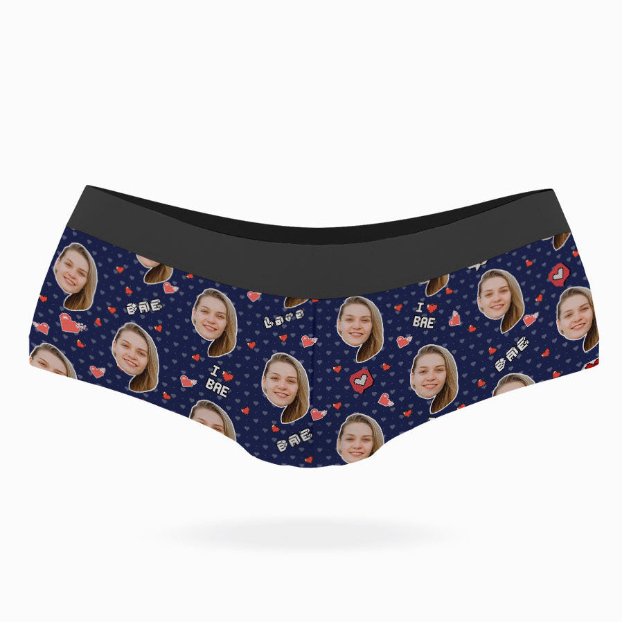I Love Bae Custom Panties