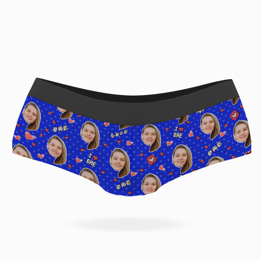 I Love Bae Custom Panties