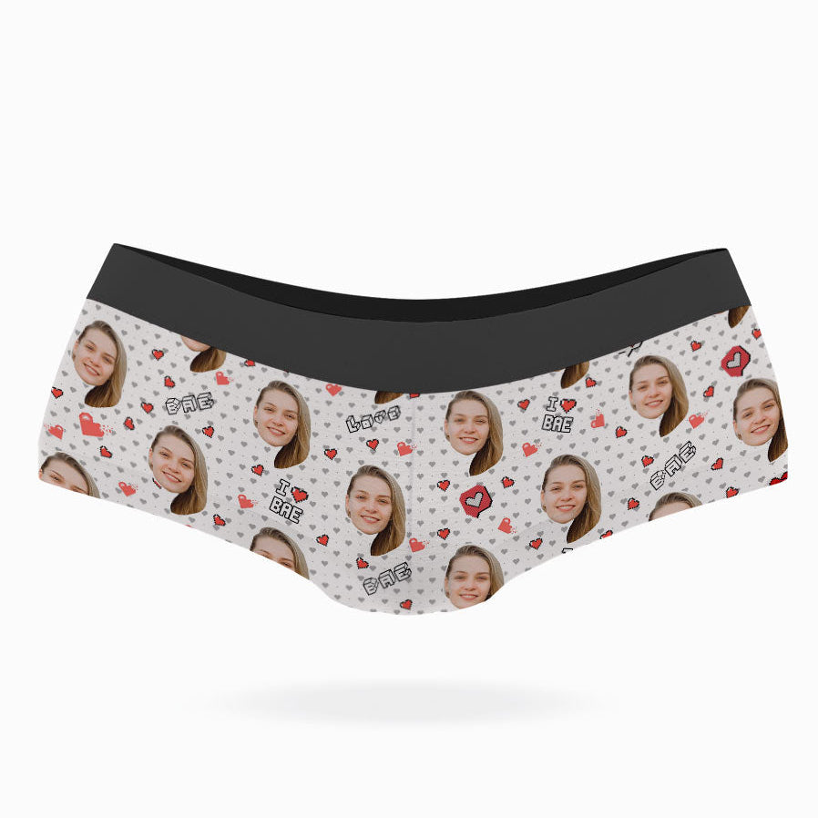 I Love Bae Custom Panties