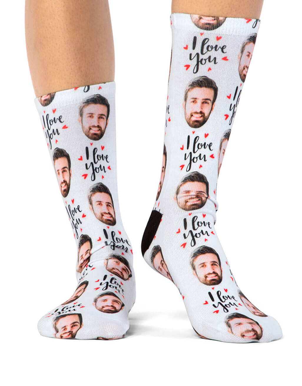 I Love You Custom Socks