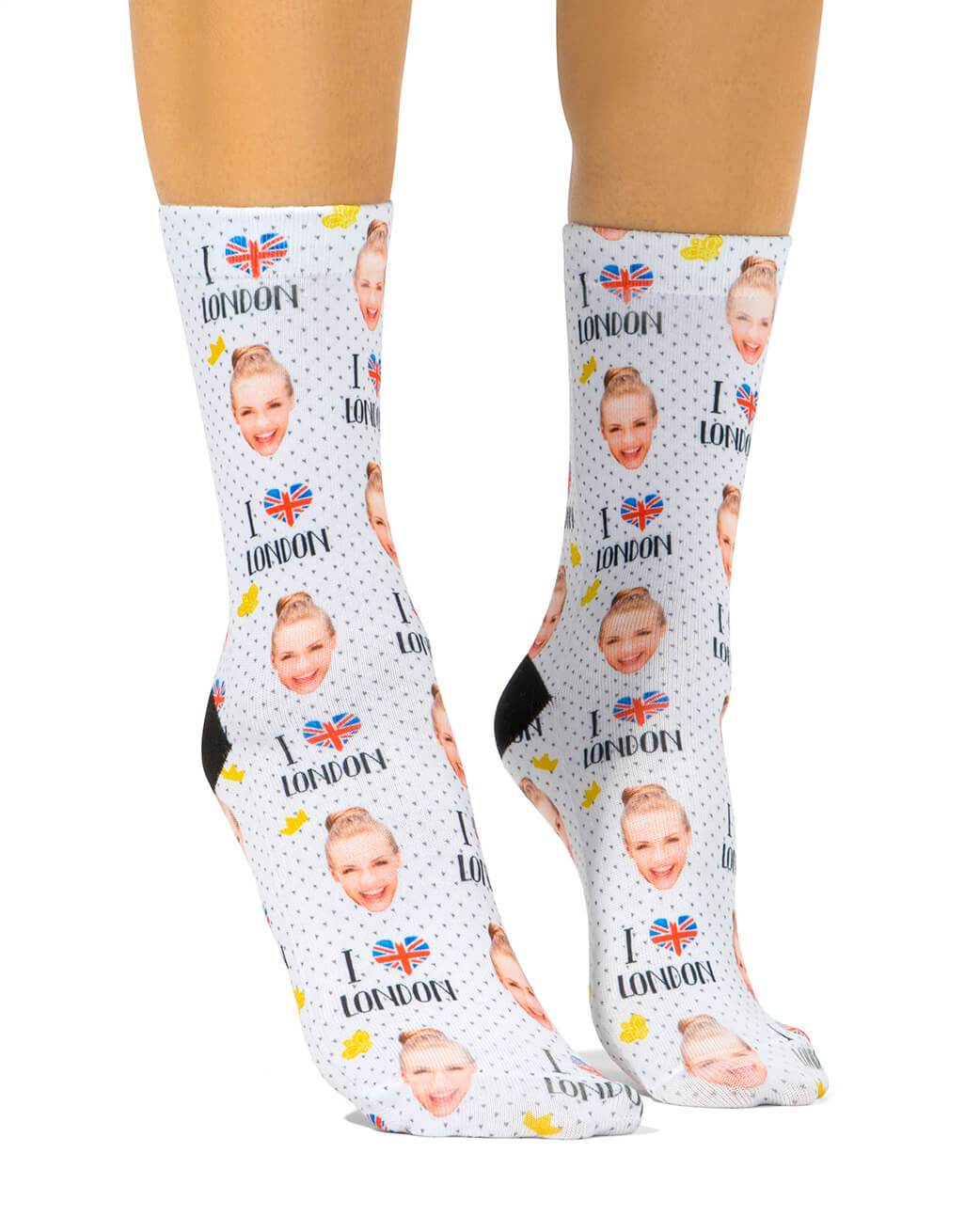 I Love London Custom Socks