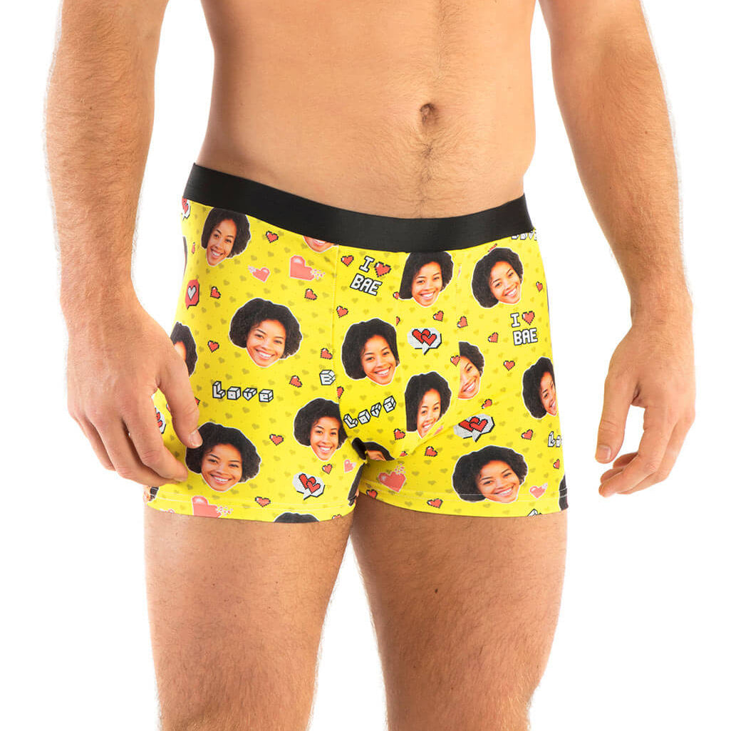I Love Bae Custom Boxers