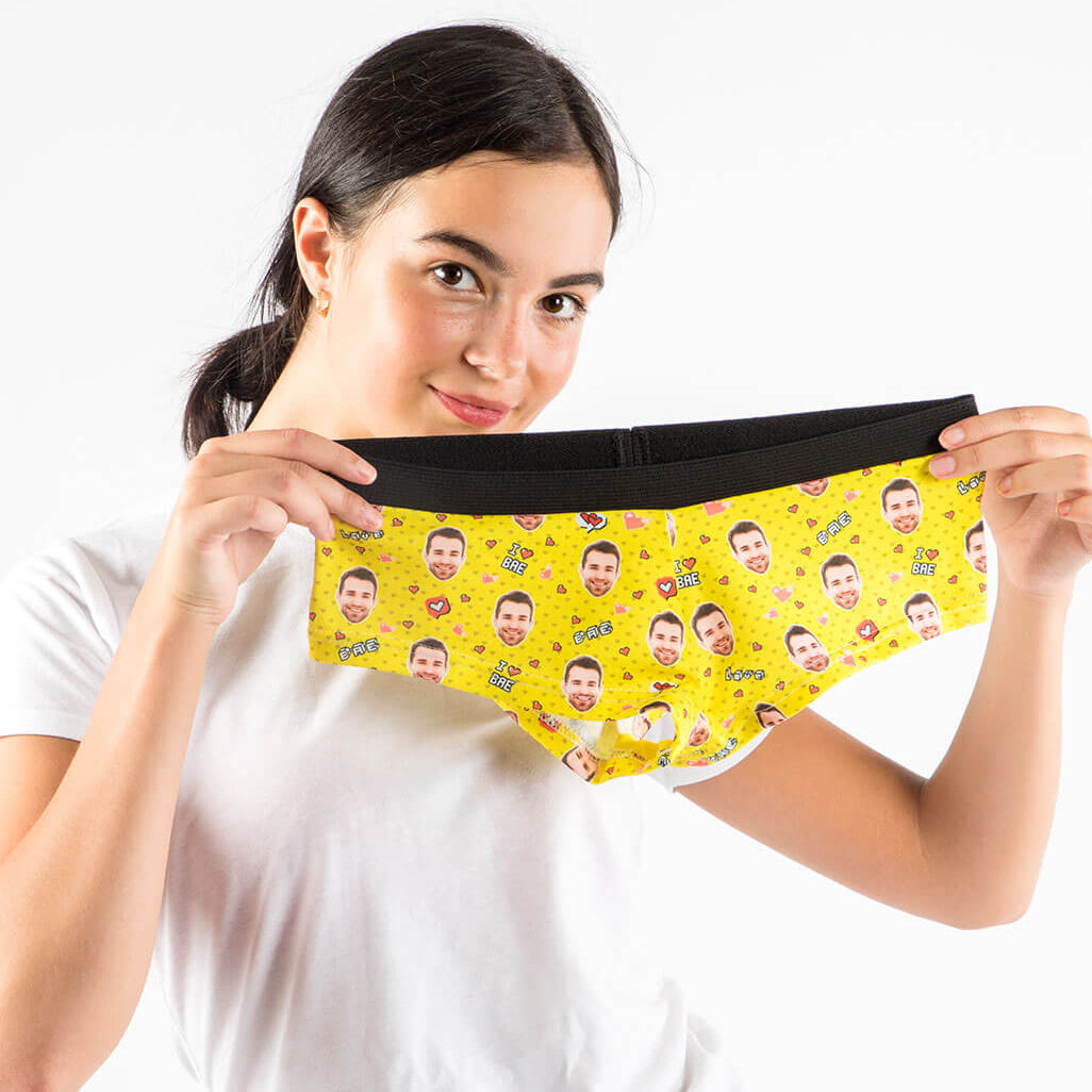 I Love Bae Custom Panties