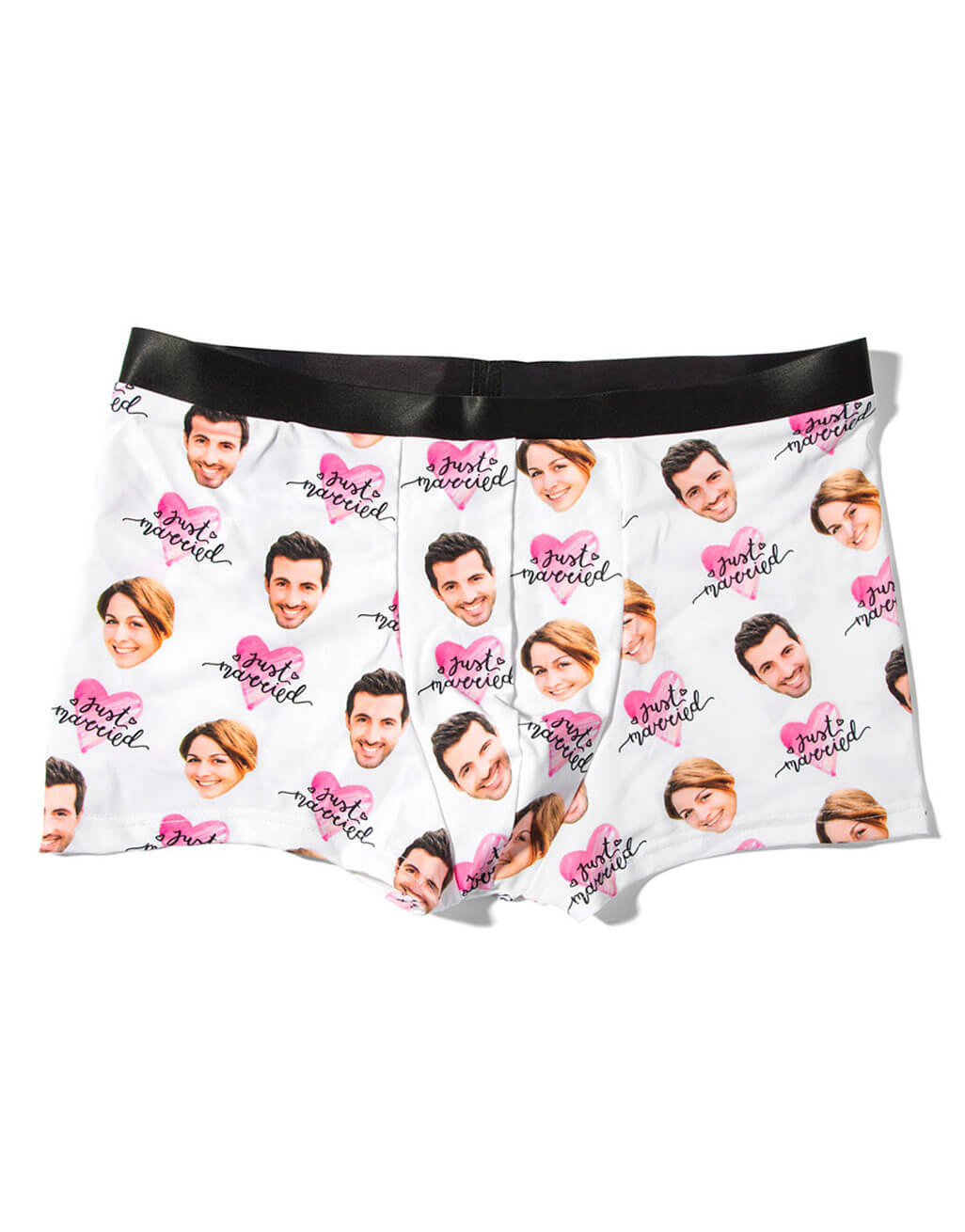 Just Married Custom Boxers