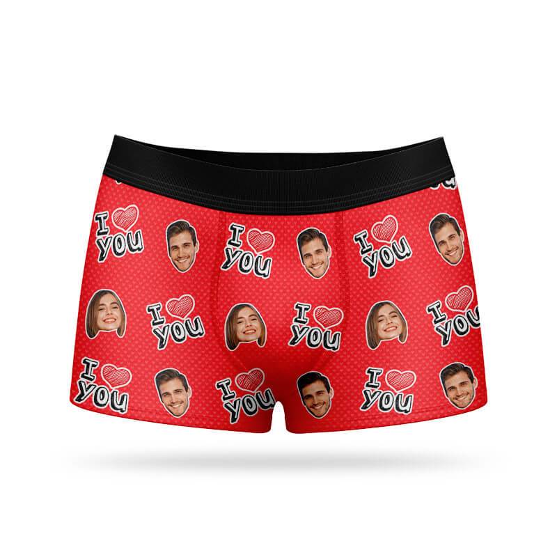 I Heart You Custom Boxers