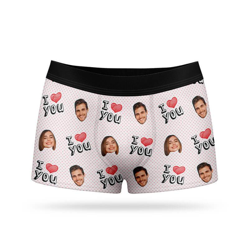 I Heart You Custom Boxers