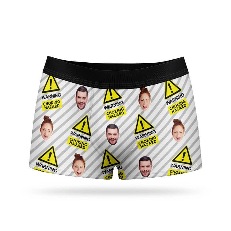 Choking Hazard Custom Boxers