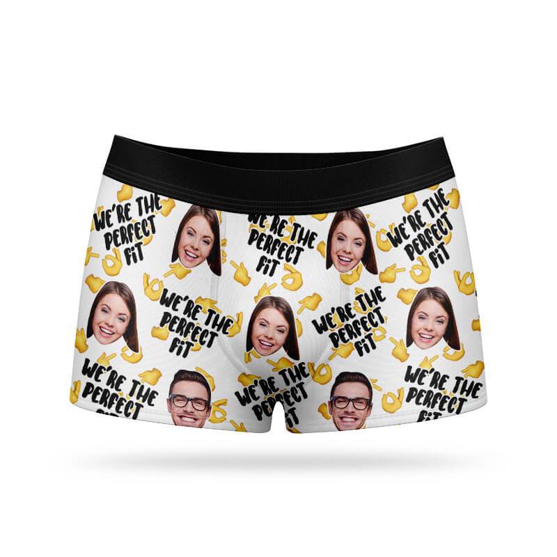 We're The Perfect Fit Custom Boxers