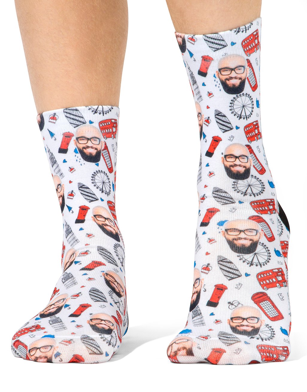 London Print Custom Socks