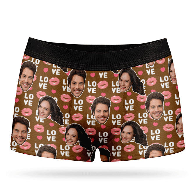 Love Lips Custom Boxers
