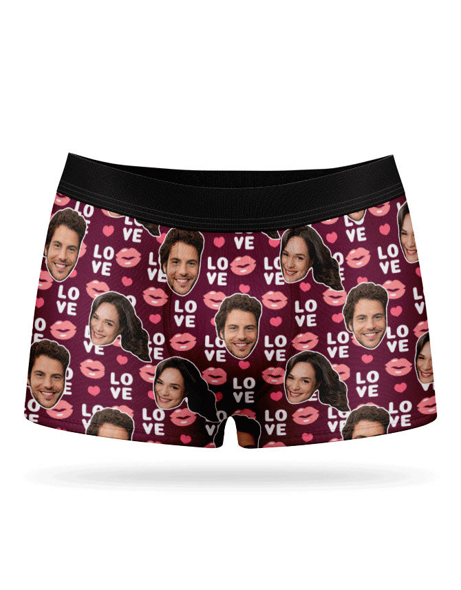 Love Lips Custom Boxers