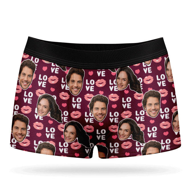 Love Lips Custom Boxers