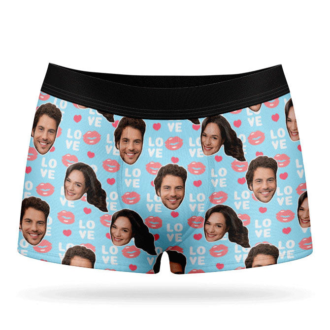 Love Lips Custom Boxers