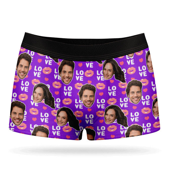 Love Lips Custom Boxers