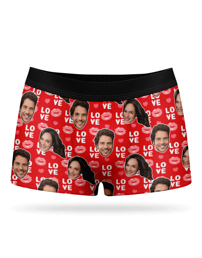 Love Lips Custom Boxers