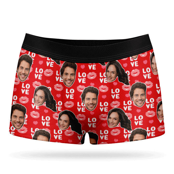 Love Lips Custom Boxers