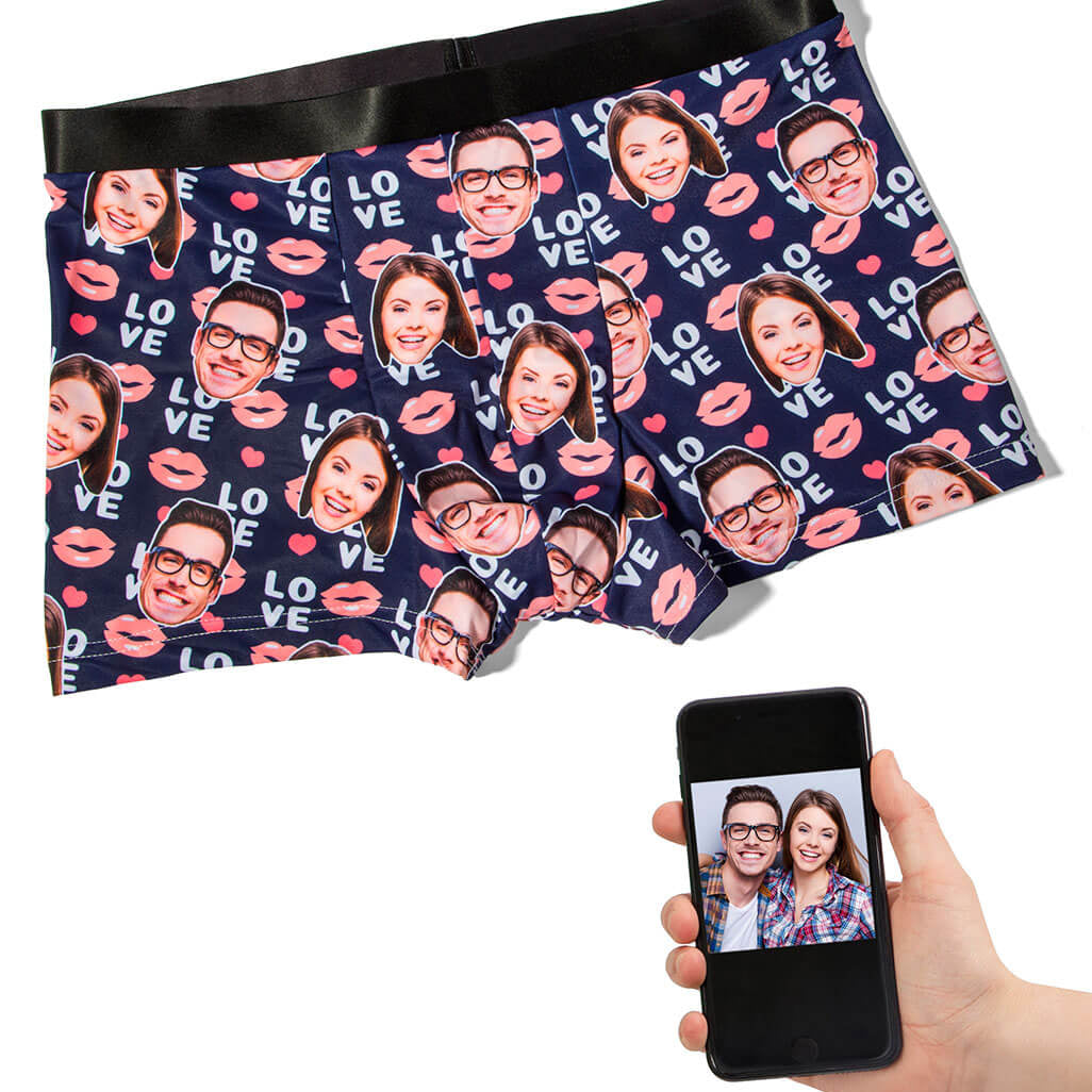 Love Lips Custom Boxers