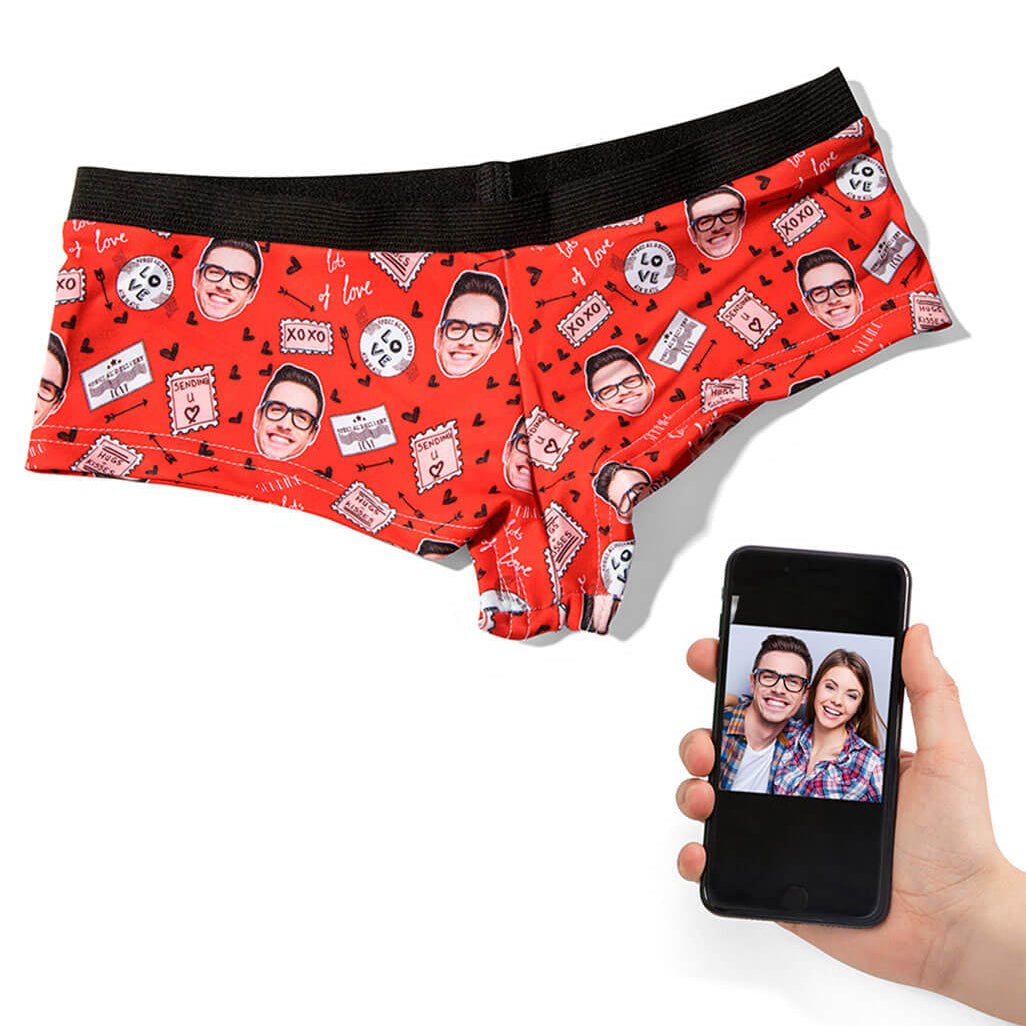 Love Stamps Custom Panties