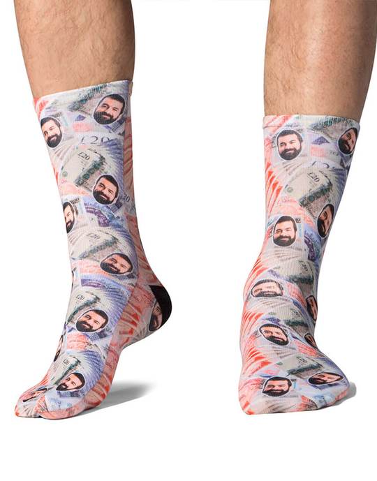 Make It Rain Pounds Custom Socks