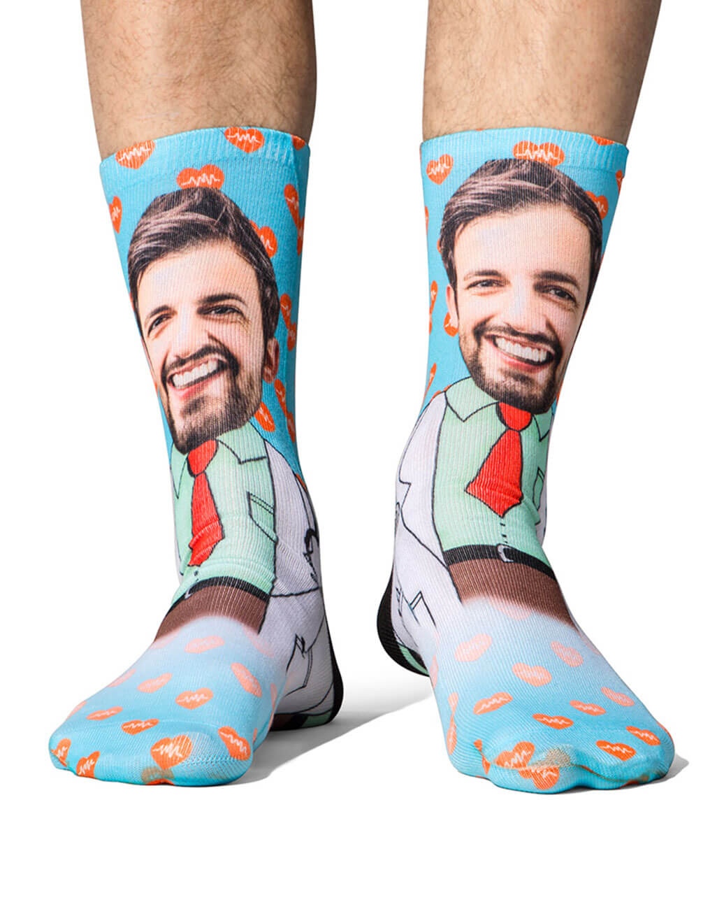 Male Doctor Me Custom Socks