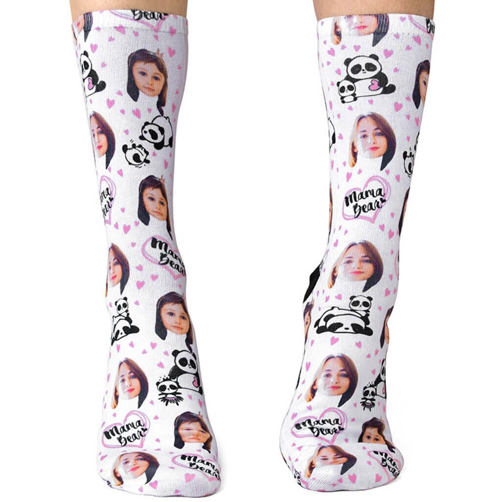 Mama Bear Custom Socks
