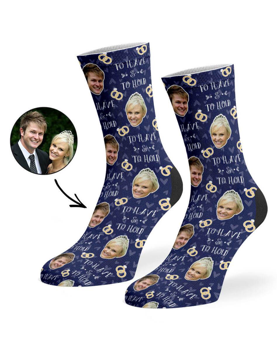 To Have & To Hold Custom Socks