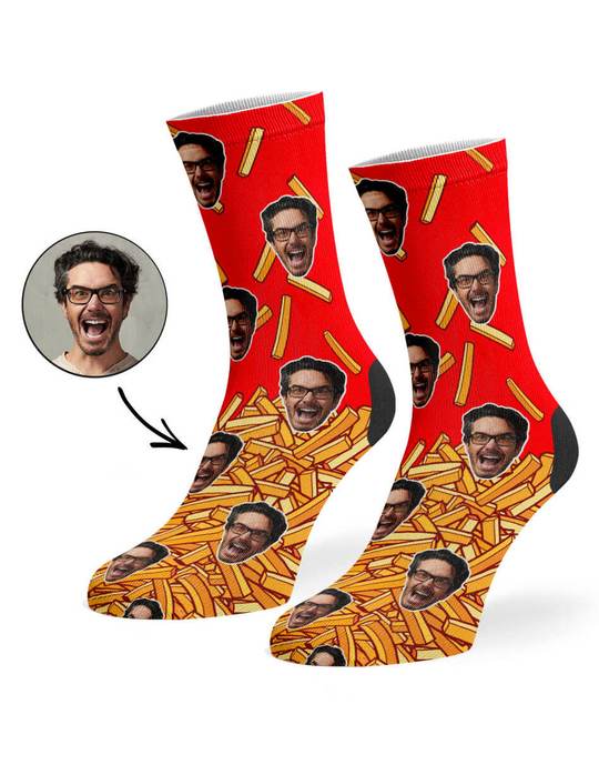 McFries Face Custom Socks
