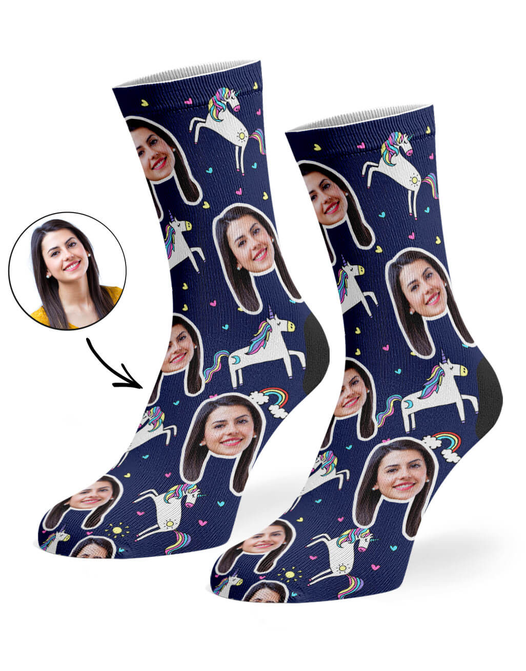 Unicorn Custom Socks