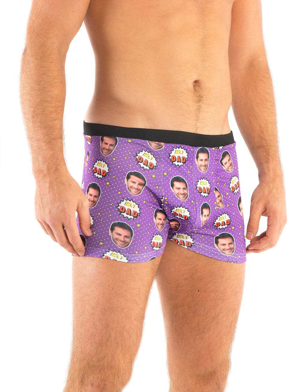 Number 1 Dad Custom Boxers