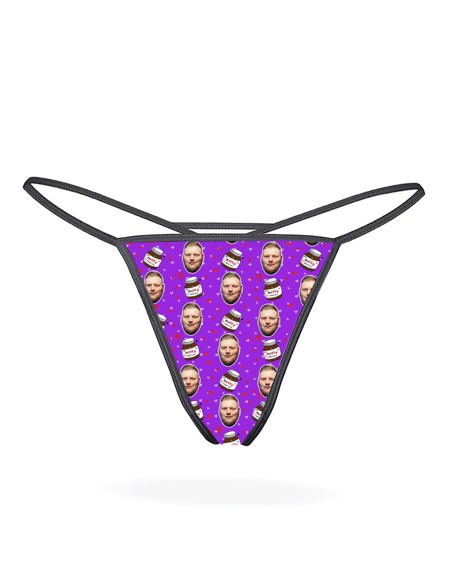 Nutty About You Custom Thong