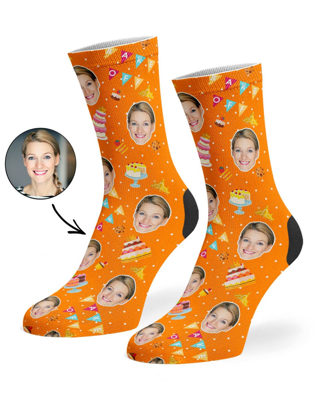 Bake Off Queen Custom Socks