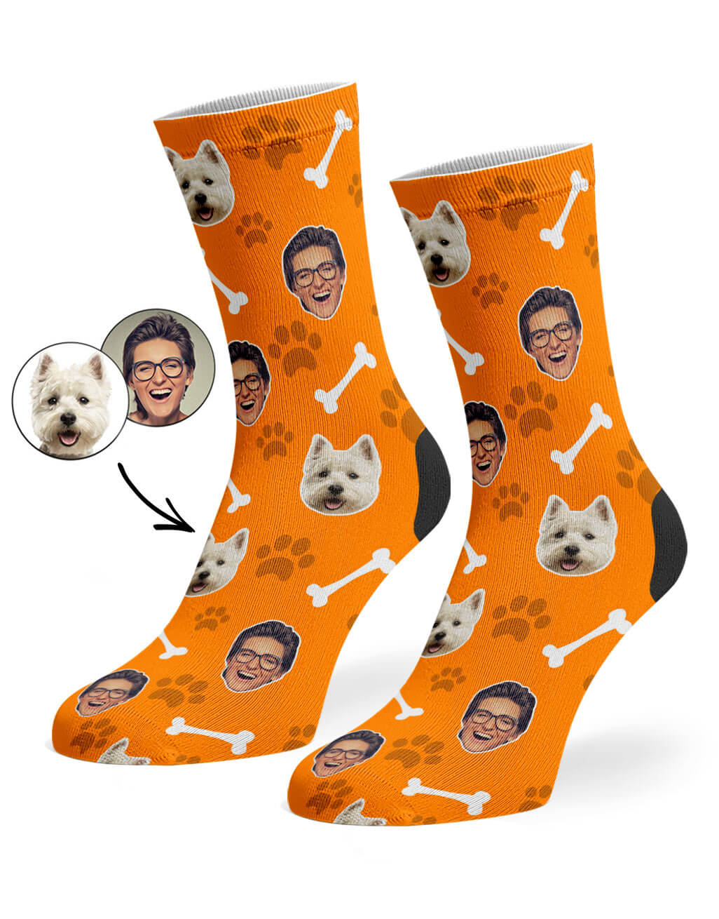 Dog & Owner Custom Socks